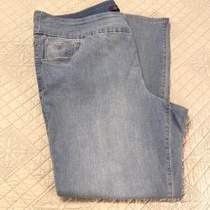 Gloria Vanderbilt Amanda pull on stretch jeans, 18W